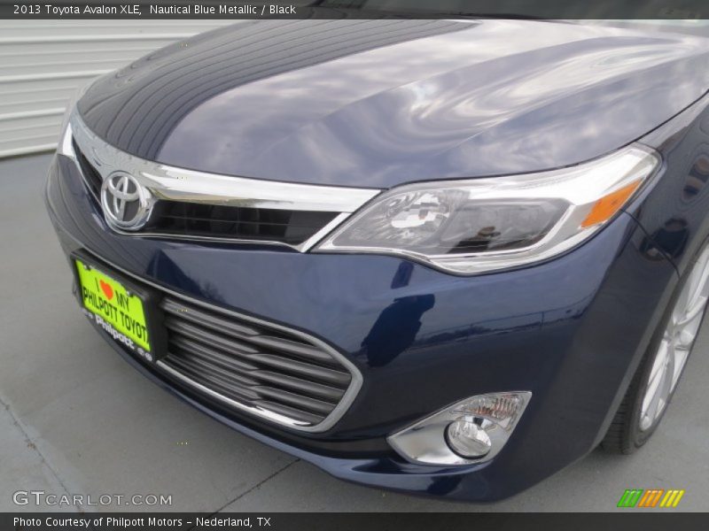 Nautical Blue Metallic / Black 2013 Toyota Avalon XLE