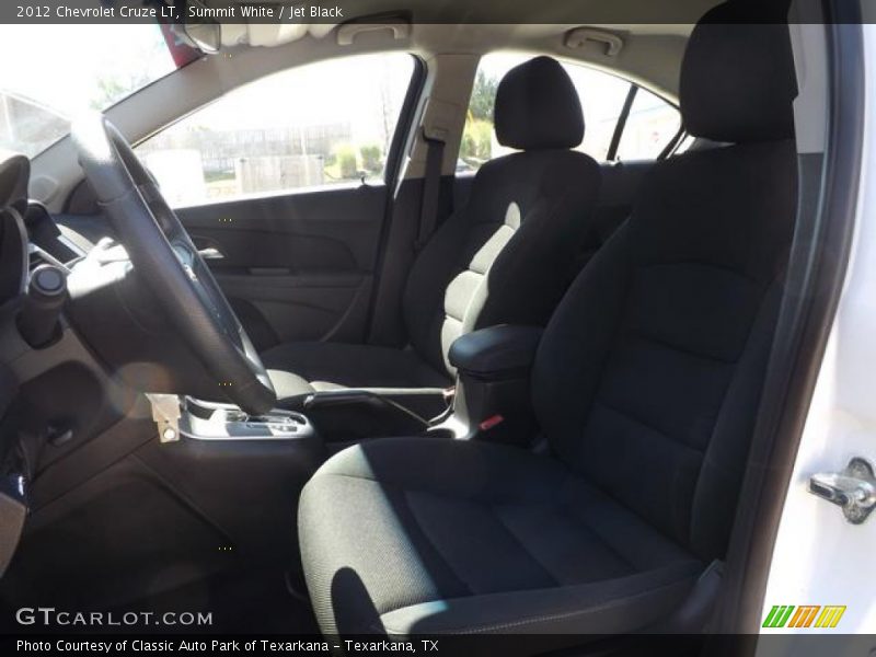 Summit White / Jet Black 2012 Chevrolet Cruze LT