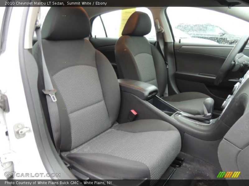 Summit White / Ebony 2010 Chevrolet Malibu LT Sedan