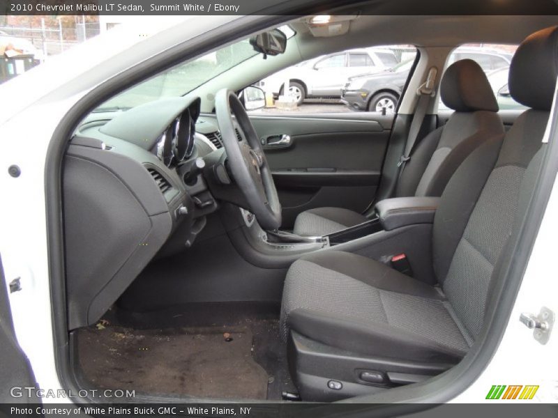 Summit White / Ebony 2010 Chevrolet Malibu LT Sedan