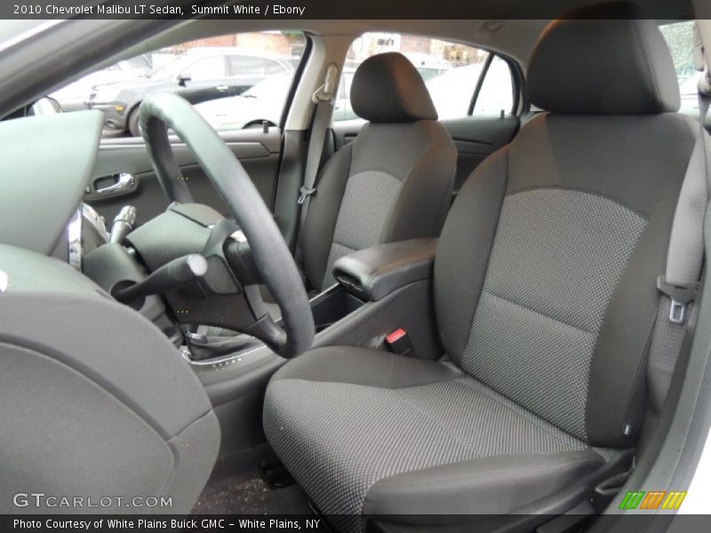 Summit White / Ebony 2010 Chevrolet Malibu LT Sedan