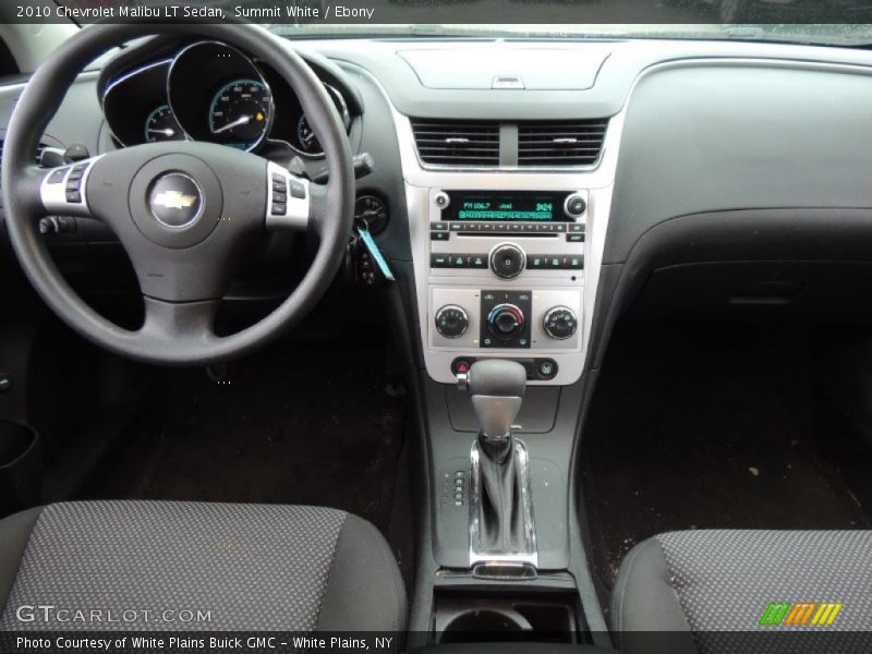 Summit White / Ebony 2010 Chevrolet Malibu LT Sedan