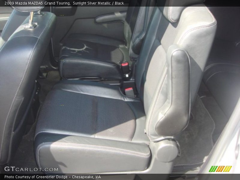 Sunlight Silver Metallic / Black 2009 Mazda MAZDA5 Grand Touring