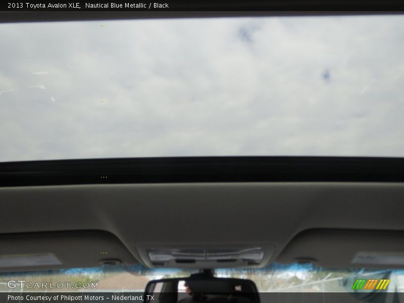 Nautical Blue Metallic / Black 2013 Toyota Avalon XLE