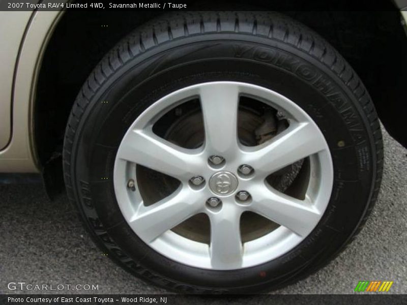 Savannah Metallic / Taupe 2007 Toyota RAV4 Limited 4WD