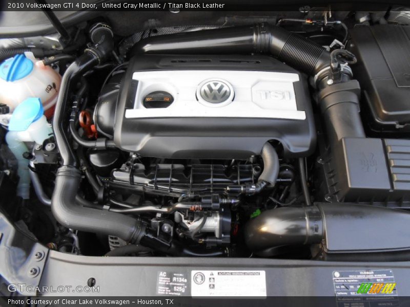  2010 GTI 4 Door Engine - 2.0 Liter FSI Turbocharged DOHC 16-Valve 4 Cylinder