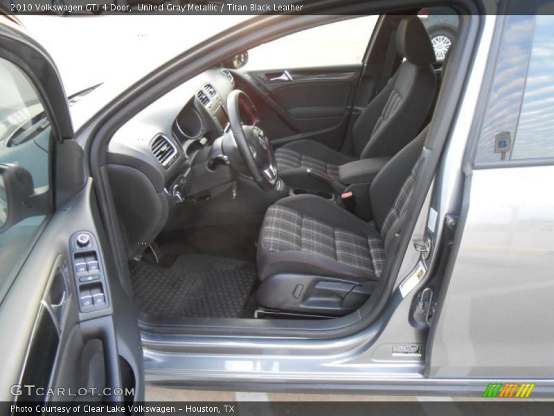  2010 GTI 4 Door Titan Black Leather Interior