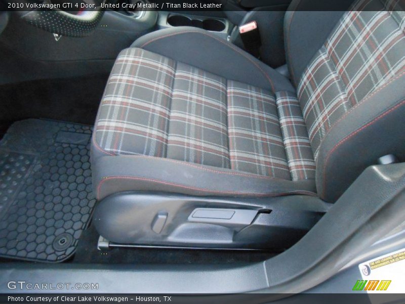 Front Seat of 2010 GTI 4 Door