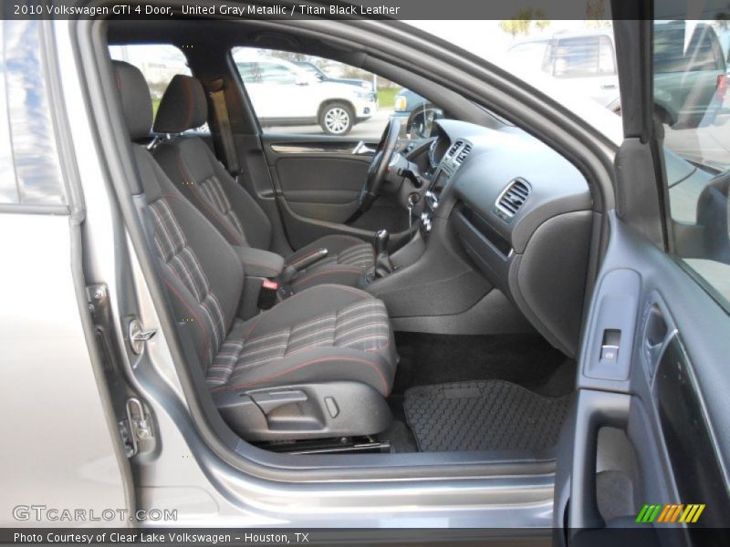  2010 GTI 4 Door Titan Black Leather Interior