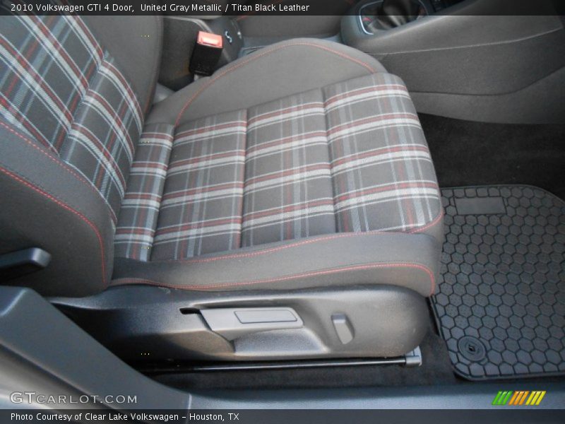 Front Seat of 2010 GTI 4 Door