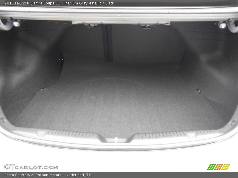 Titanium Gray Metallic / Black 2013 Hyundai Elantra Coupe SE