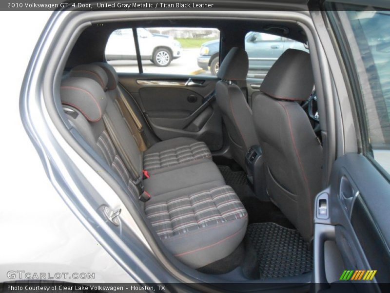 Rear Seat of 2010 GTI 4 Door