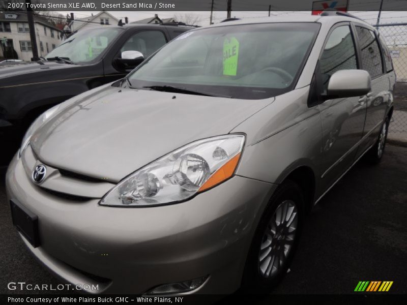 Desert Sand Mica / Stone 2007 Toyota Sienna XLE AWD