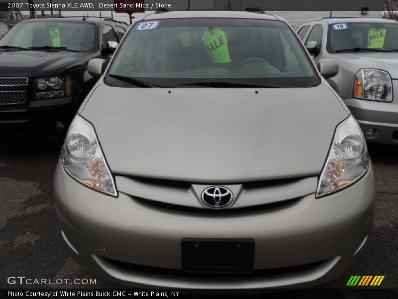 Desert Sand Mica / Stone 2007 Toyota Sienna XLE AWD