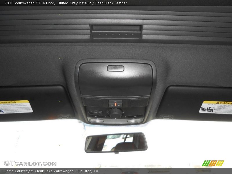 United Gray Metallic / Titan Black Leather 2010 Volkswagen GTI 4 Door