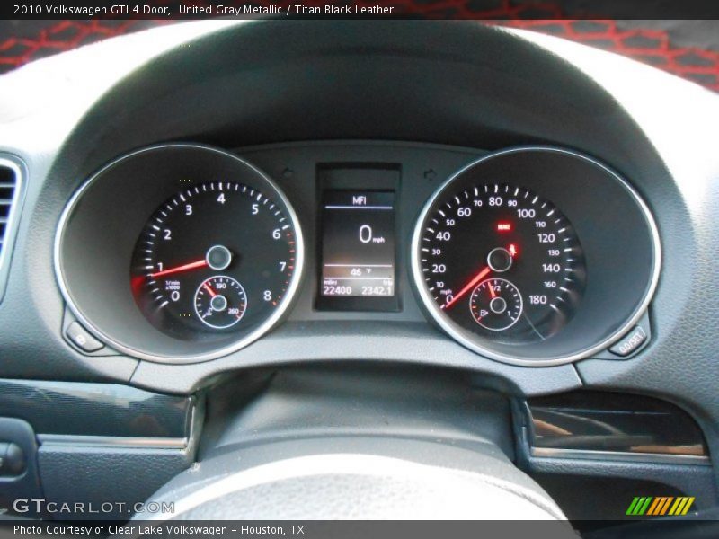  2010 GTI 4 Door 4 Door Gauges