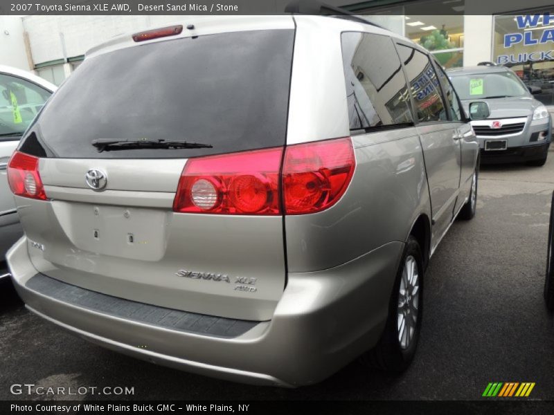 Desert Sand Mica / Stone 2007 Toyota Sienna XLE AWD