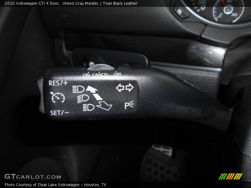 Controls of 2010 GTI 4 Door