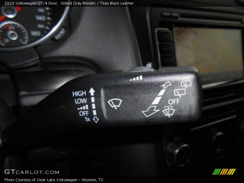 Controls of 2010 GTI 4 Door