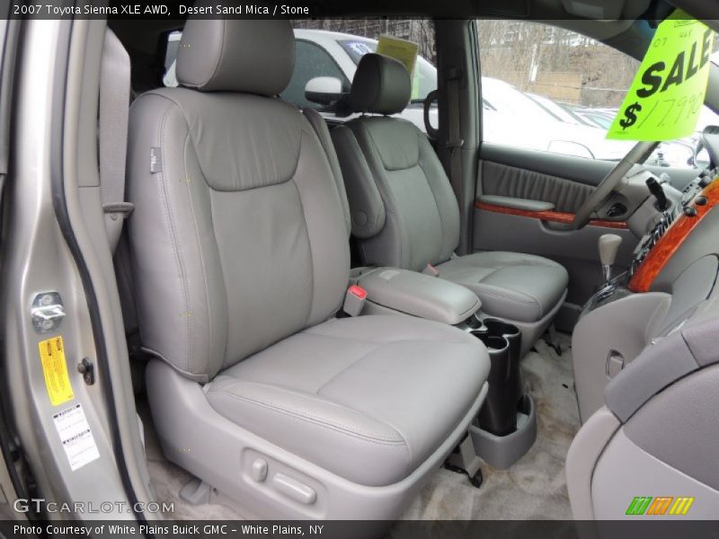 Desert Sand Mica / Stone 2007 Toyota Sienna XLE AWD