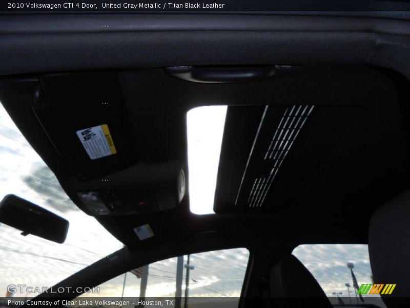 United Gray Metallic / Titan Black Leather 2010 Volkswagen GTI 4 Door