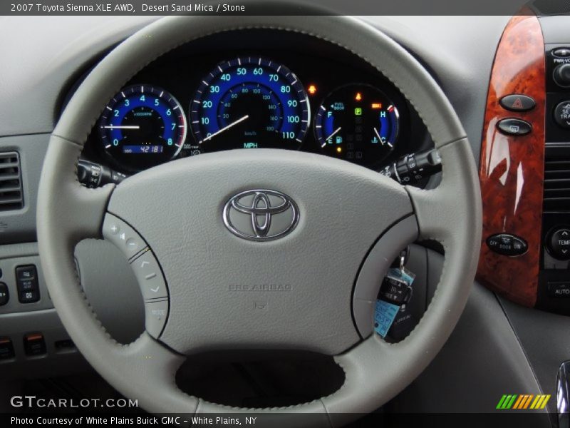 Desert Sand Mica / Stone 2007 Toyota Sienna XLE AWD