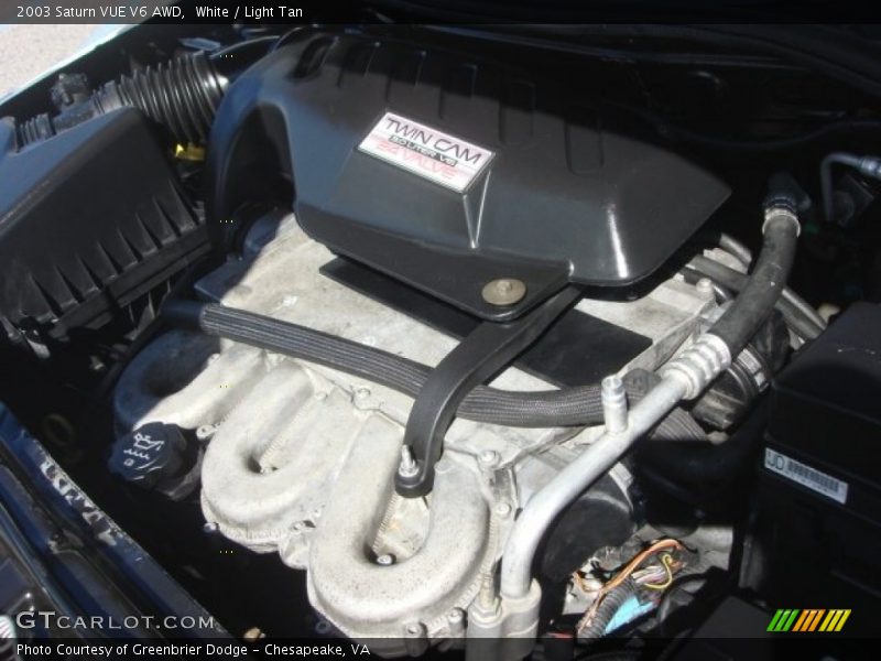  2003 VUE V6 AWD Engine - 3.0 Liter DOHC 24-Valve V6