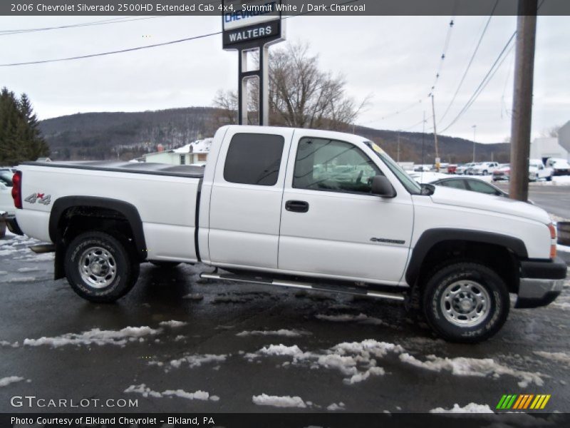 Summit White / Dark Charcoal 2006 Chevrolet Silverado 2500HD Extended Cab 4x4