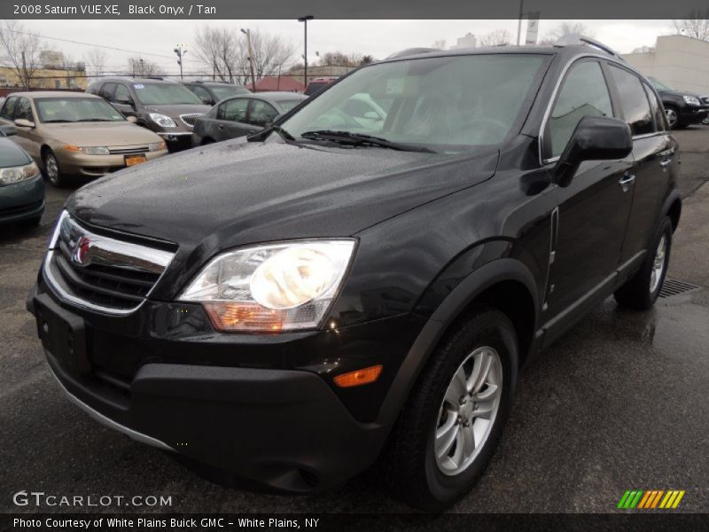 Black Onyx / Tan 2008 Saturn VUE XE