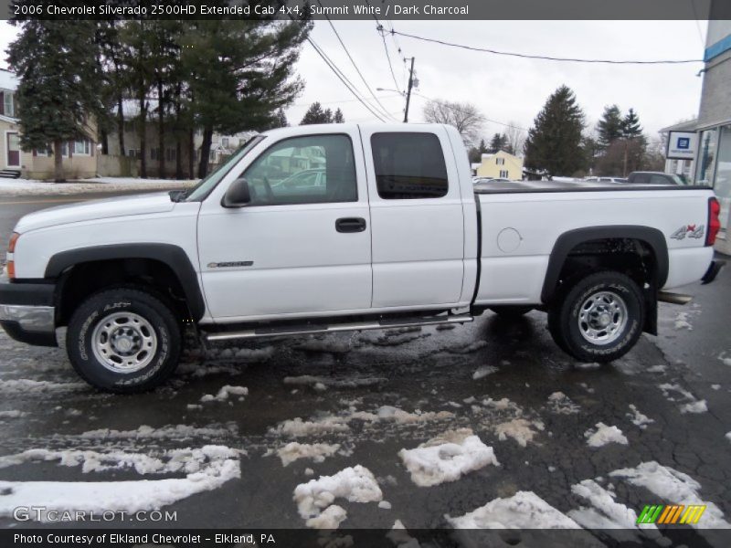 Summit White / Dark Charcoal 2006 Chevrolet Silverado 2500HD Extended Cab 4x4
