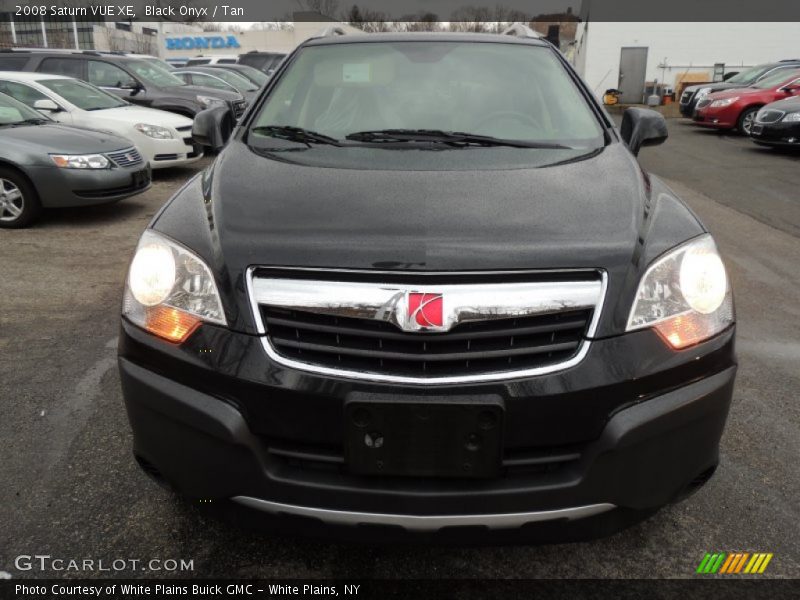 Black Onyx / Tan 2008 Saturn VUE XE