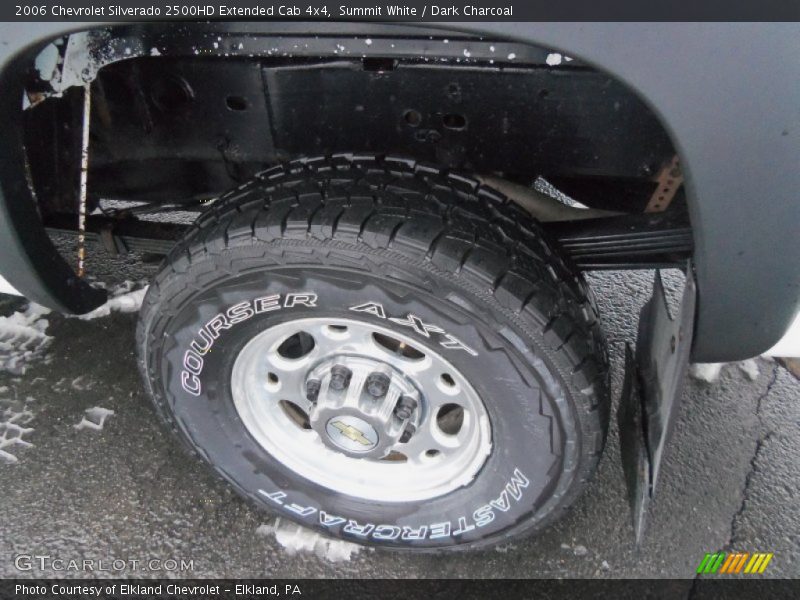 Summit White / Dark Charcoal 2006 Chevrolet Silverado 2500HD Extended Cab 4x4
