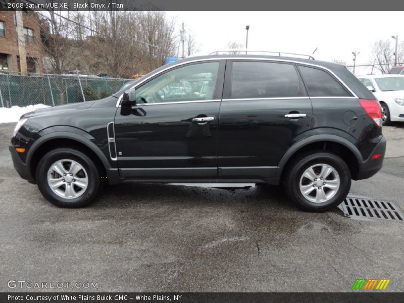 Black Onyx / Tan 2008 Saturn VUE XE