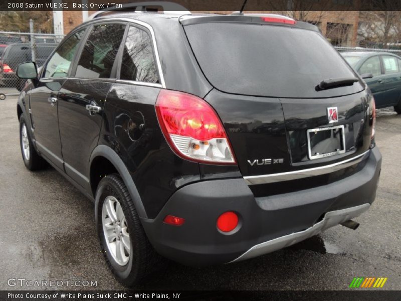 Black Onyx / Tan 2008 Saturn VUE XE