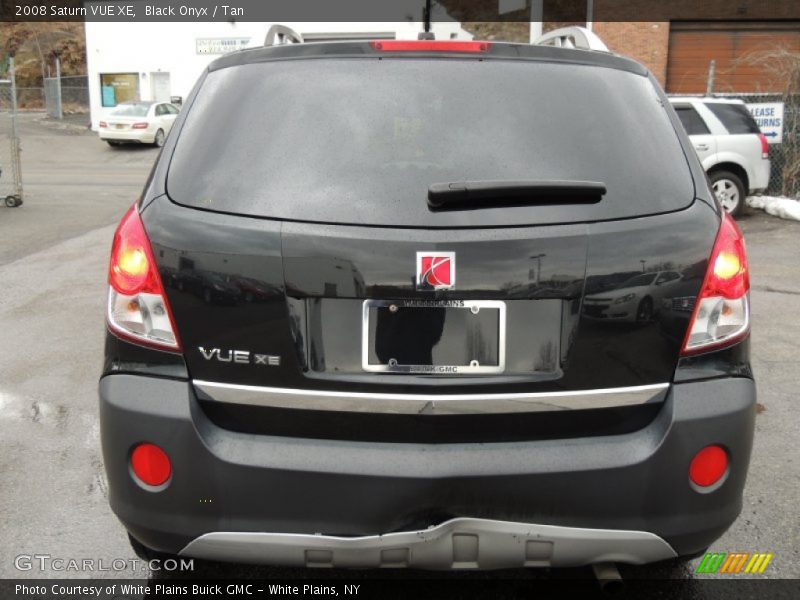 Black Onyx / Tan 2008 Saturn VUE XE