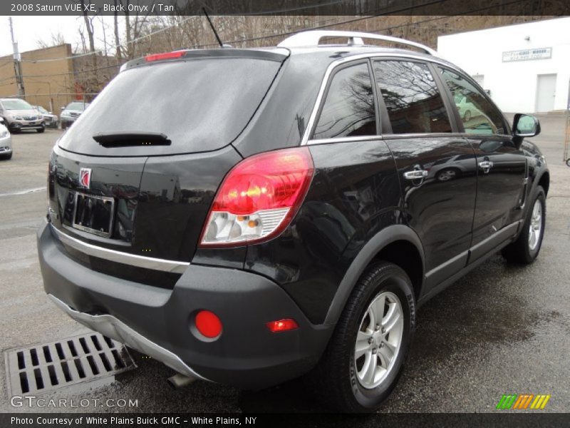 Black Onyx / Tan 2008 Saturn VUE XE