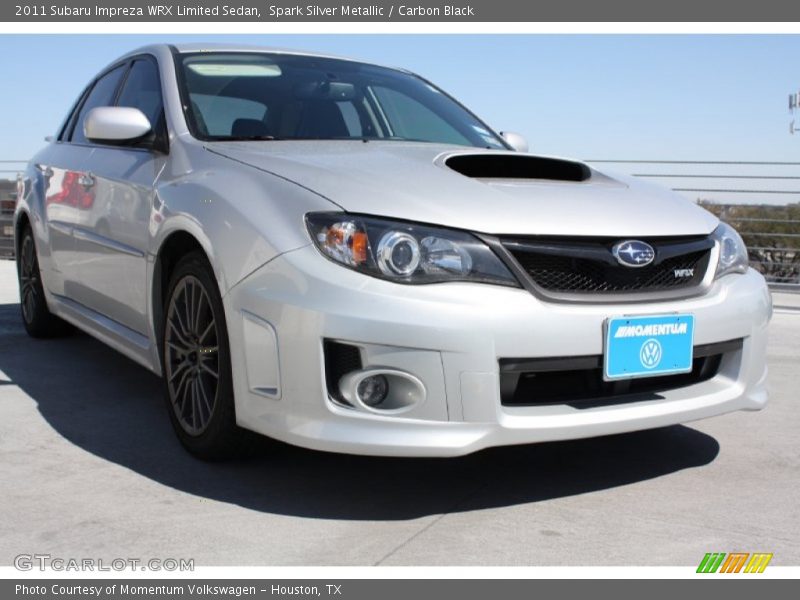 Spark Silver Metallic / Carbon Black 2011 Subaru Impreza WRX Limited Sedan