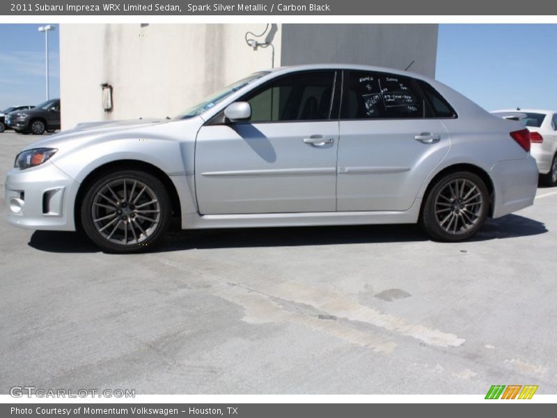 Spark Silver Metallic / Carbon Black 2011 Subaru Impreza WRX Limited Sedan