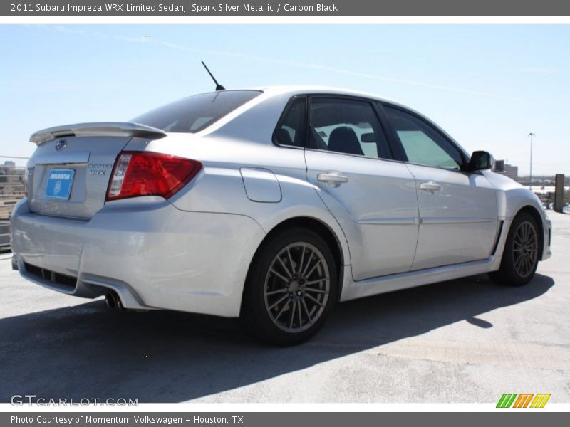 Spark Silver Metallic / Carbon Black 2011 Subaru Impreza WRX Limited Sedan