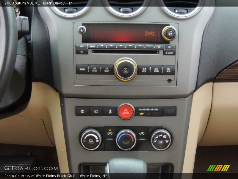 Controls of 2008 VUE XE