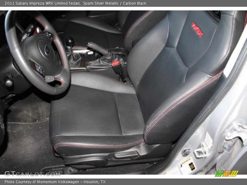 Spark Silver Metallic / Carbon Black 2011 Subaru Impreza WRX Limited Sedan
