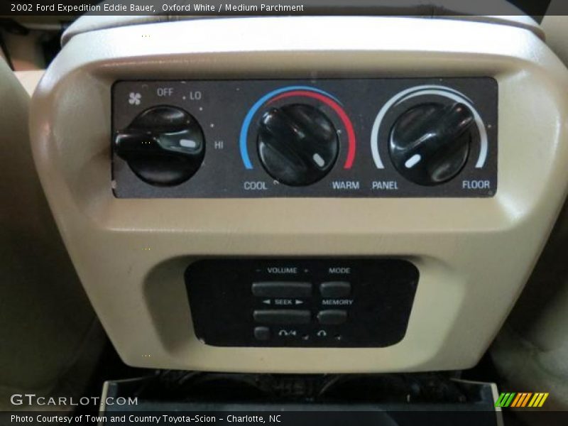 Controls of 2002 Expedition Eddie Bauer