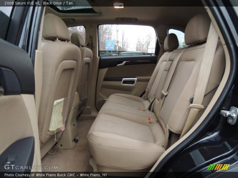 Rear Seat of 2008 VUE XE