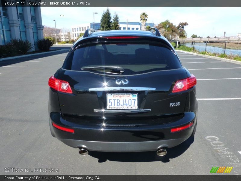 Black Obsidian / Willow 2005 Infiniti FX 35 AWD