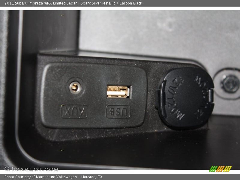Controls of 2011 Impreza WRX Limited Sedan