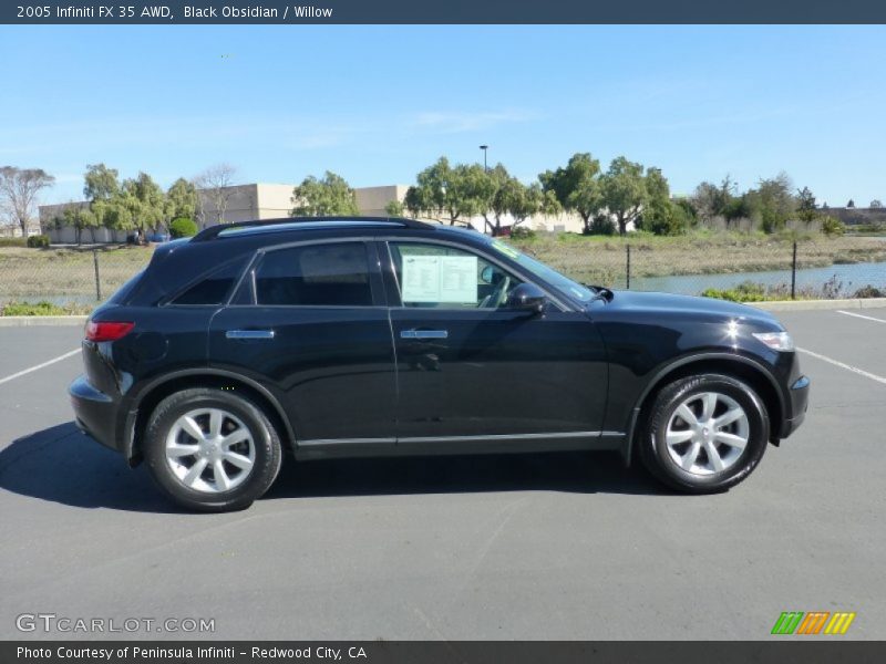 Black Obsidian / Willow 2005 Infiniti FX 35 AWD