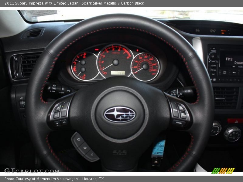  2011 Impreza WRX Limited Sedan Steering Wheel