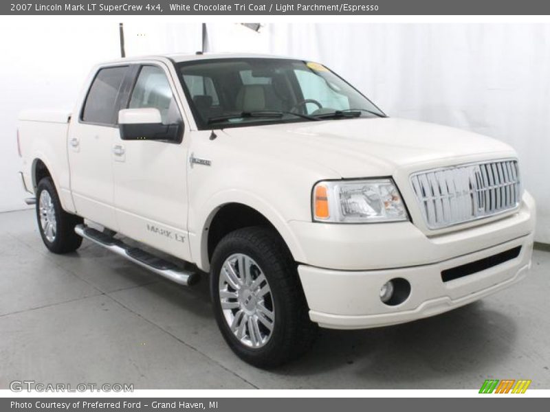 White Chocolate Tri Coat / Light Parchment/Espresso 2007 Lincoln Mark LT SuperCrew 4x4