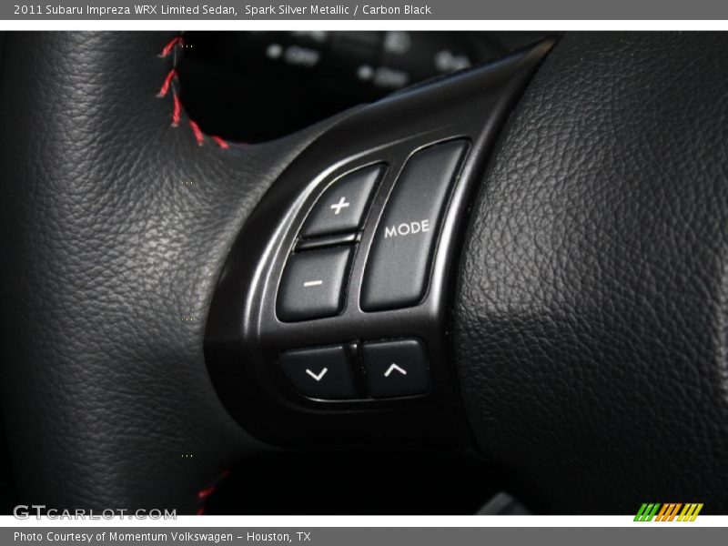 Controls of 2011 Impreza WRX Limited Sedan