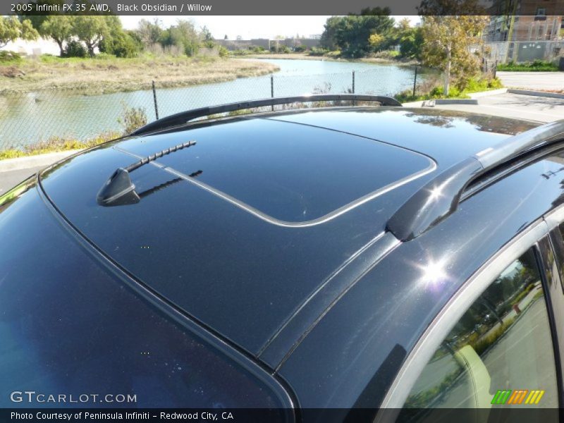 Black Obsidian / Willow 2005 Infiniti FX 35 AWD